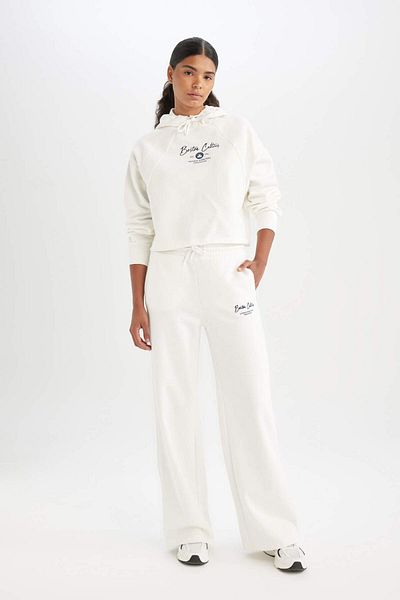 DeFacto DeFactoFit Jogginghose mit weitem Bein und weitem Bein NBA Boston Celtics Standardgröße mit Taschen C8100AX24AU