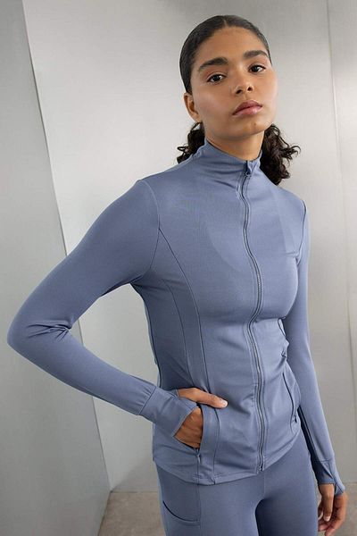 DeFacto Спортен кардиган с цип DeFactoFit Slim Fit C9409AX24AU
