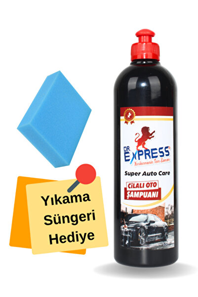 Drexpress Premium Konsantre Cilalı Oto Araba Yıkama Şampuanı Etkili Temizlik ...