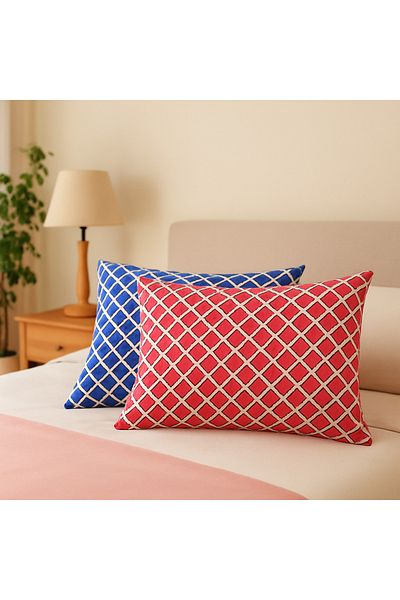 English Home Față de pernă Tesselation față-verso 100% bumbac