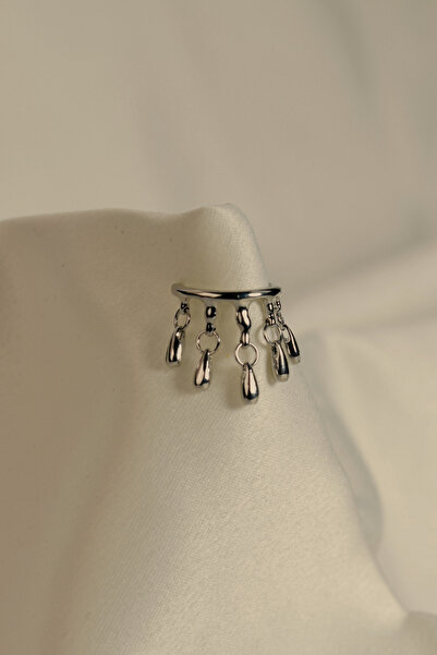 signoraerica 5 Damla Saçaklı Earcuff