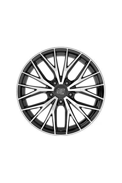 MSW 44 5x112 8,5x20 Et35 Parlak Siyah Full Polish Takım Jant (4 ADET)