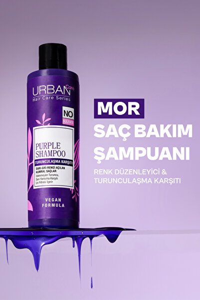 Urban Care Turunculaşma Karşıtı Mor Saç Bakım Şampuanı 250 ml - Sülfatsız