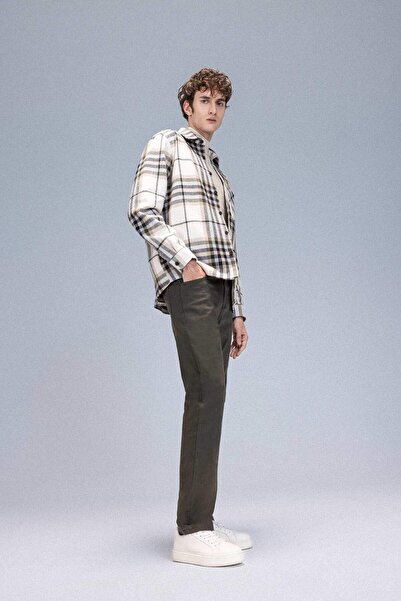 DeFacto Pantolon Slim Fit Dar Kesim Cepli Dar Paça C9436AX24AU