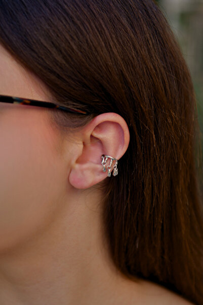 signoraerica 5 Damla Saçaklı Earcuff