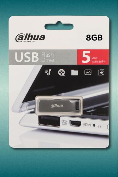 DAHUA 8gb Metal Usb Bellek U156 Titan Gri