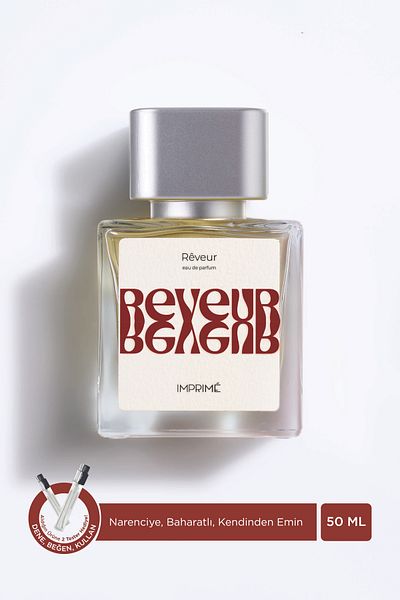 Imprime Rêveur Edp Unisex Perfume 50ml |   Citrus, Spice | Tangerine, Apple, Rosemary, Rose, Vanilla, Sandal