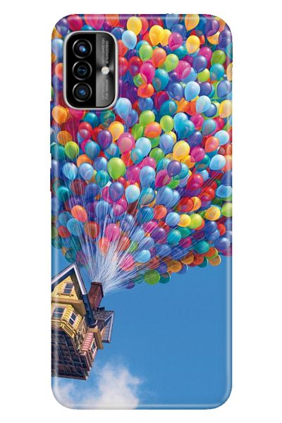 Reeder غطاء حافظة P13 Blue Max 2022 ملون من السيليكون مطبوع من مادة TPU Bubble House