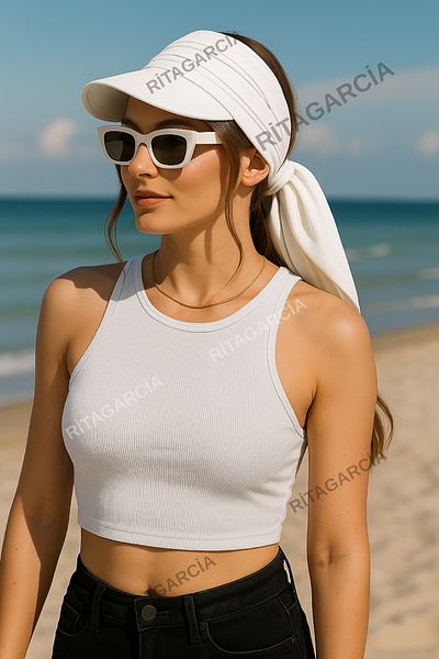 Ritagarcia Safari Bandana Visor Hat