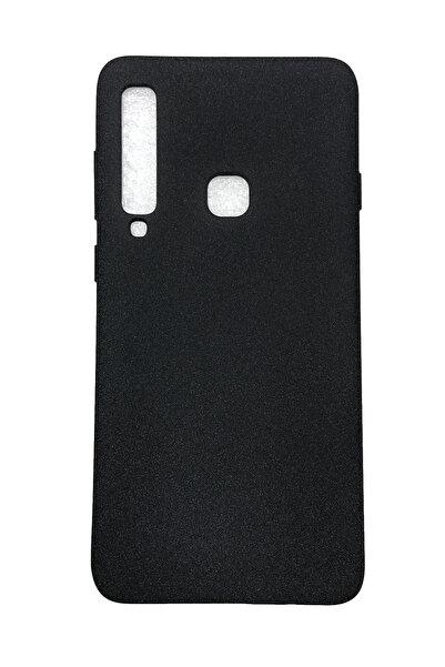 OEM Carcasă compatibilă cu Samsung A9-2018, silicon, textură nisip, negru