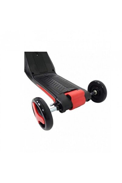 OEM Trotineta pentru copii Axel, 3 in 1, Negru/Rosu, transformabila in tricicleta si balance bike