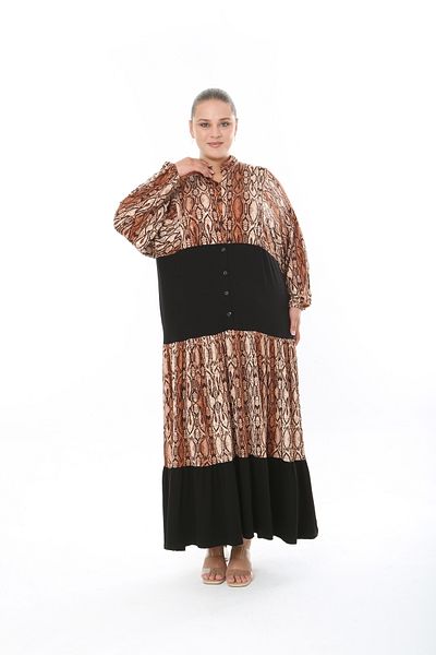 XL Modam Women's Lycra Viscose Plus Size Dress