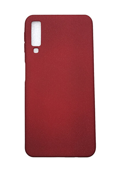 OEM Carcasă compatibilă cu Samsung A7-2018, silicon, textură nisipoasă, maro