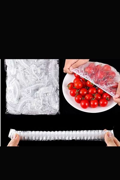 sedustore 200 Pieces Freshness Preserving Plate Pot Food Cover Multi-Purpose Practical Cover Pot Cover