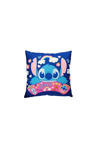 OEM Pernă personalizată pentru copii, model cusut, albastră, 45 cm x 45 cm