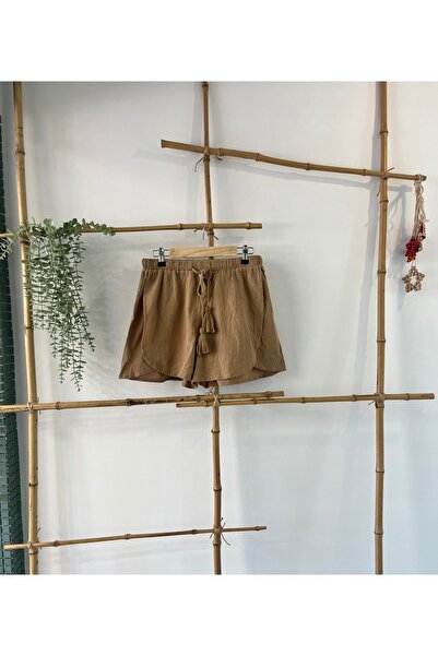 nslook Concept Store Püskül Detay %100 Pamuk Kadın Şort