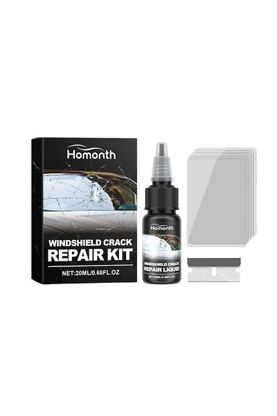 Sprise Kit de reparare crapaturi parbriz, Homonth, transparent, usor de