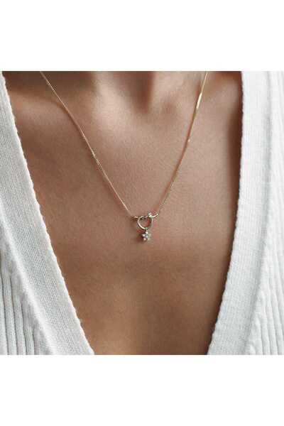 Cherry by Özkonak Taşlı Star Düğüm Kolye