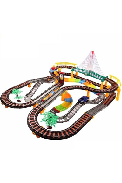 OEM Set Circuit de Curse 2-in-1 cu Masina si Trenulet