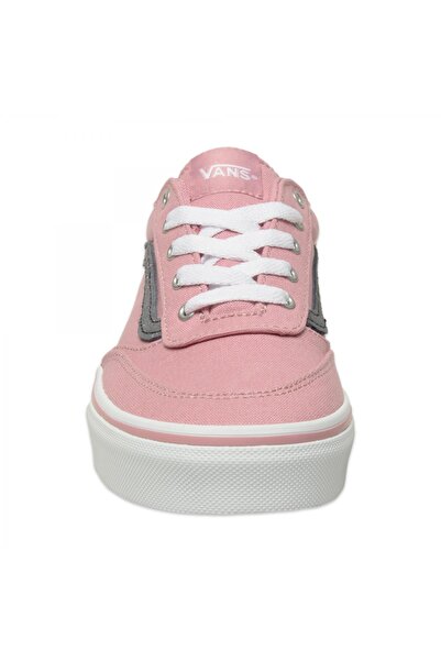 Vans Vn000Ehx Brooklyn Ls Sneakers Pink Girls' Sports Shoes