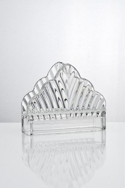 FAIR HOME Sera Table Top Glass Napkin Holder