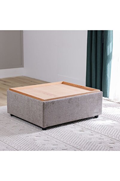 Danube Home Odum Centre Table with Storage, Elegant Brown/Tural Oak Coffee Table for Living Room, 2-Yrs Warranty