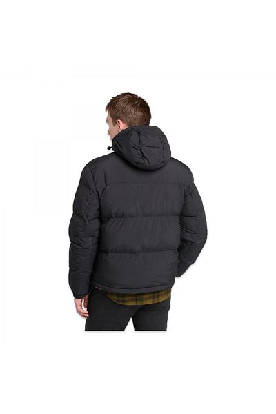 Timberland Tb0A6267 Durable Water Resistant Puffer Jacket Black Men's Coat