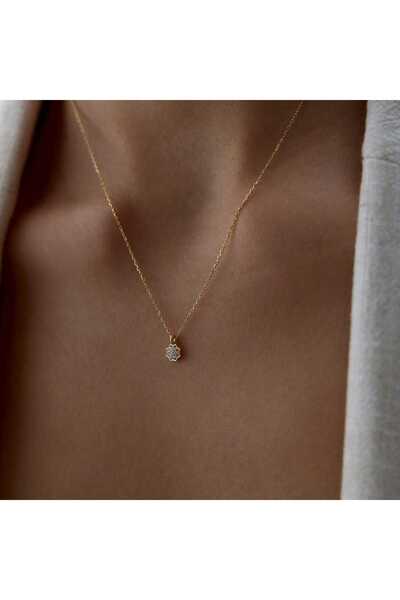 Cherry by Özkonak Oktagon Multi Stone Kolye