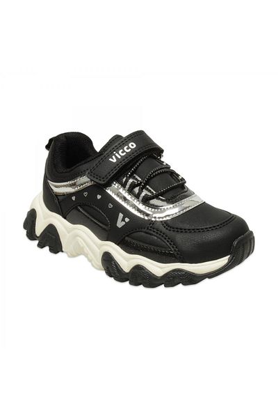 Vicco 346.F25K.210 Pantofi sport pentru copii Dream Filet alb-negru