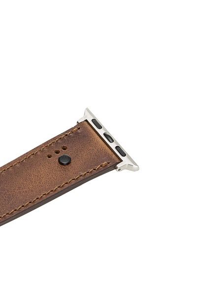 PLM Apple Watch Compatible Leather Cord 42-44-45mm Tr 42Ba4 Tn11