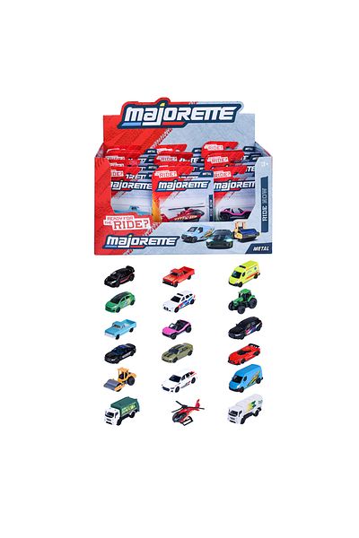 Majorette سيارات الشوارع المتنوعة - قطعة واحدة