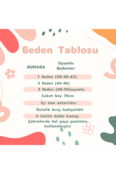 VALENS BOUTİQUE Брошка Блейзър яке Dream