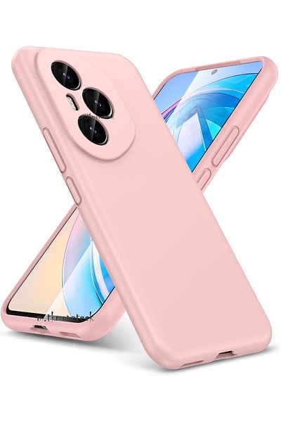 m.tk moveteck حافظة Honor 400 Pro مع حماية الكاميرا الداخلية المخملية الناعمة الملونة من السيليكون غير اللامع