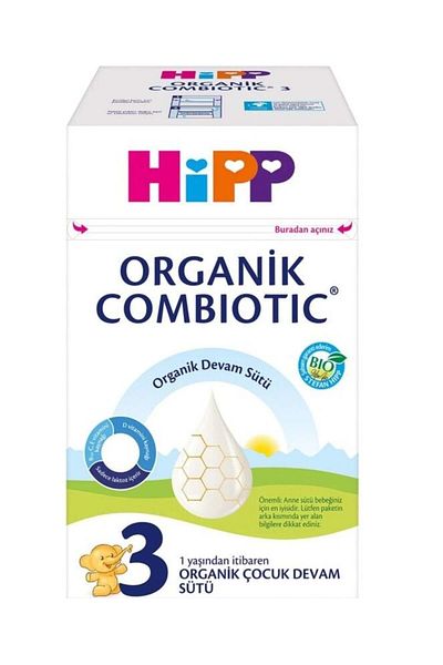 Hipp 3 Organic Combiotic Baby Milk 800 Gr X2 Wet Wipes