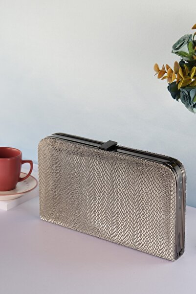 weem bag Ηλύσαρα EB0123 |   Κομψή βραδινή τσάντα με κυψελωτή θήκη