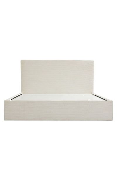 Danube Home Wesley 150x200 Queen Bed with 4 Drawers - Light Beige L218xW163xH121cm