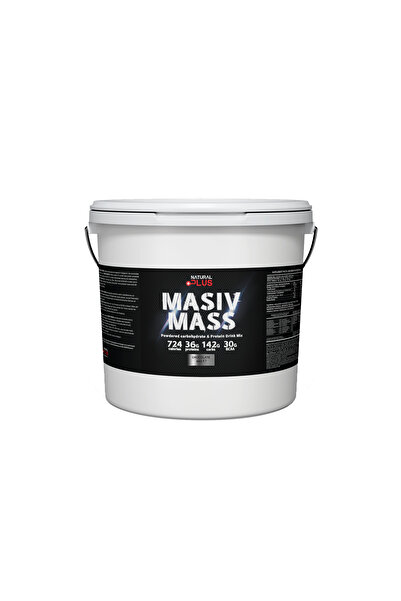 Natural Plus Masiv Mass 4kg, aroma snickers-Mass Gainer