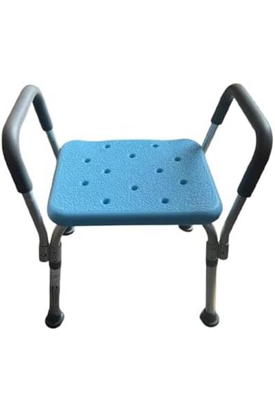 Generic Adjustable Height Lightweight Bath and Shower Chair for Seniors, Pregnant Women, and Disabled