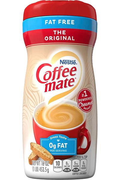 Nestle نستله مبيض قهوة كوفي ميت خال من الدسم - 453.5 غرام