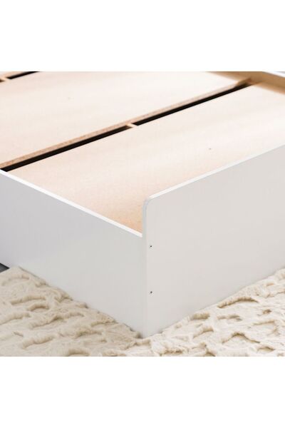 Danube Home Supreme 120x200 Young Single Bed - White L222.5xW128xH100.5cm