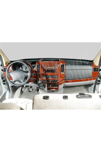 Marscockpitdesign غطاء كونسول-تربيدو لمرسيدس سبرينتر-كرافتر 2006 51 قطعة