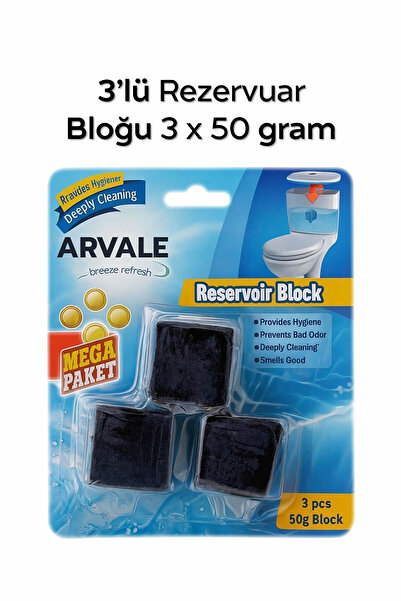 ARVALE Rezervuar Bloğu | 3 x 50 gr