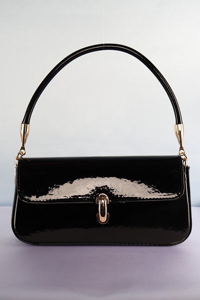 weem bag Elysara EB0425 | Чанта клъч от лачена кожа в стил Дъблин