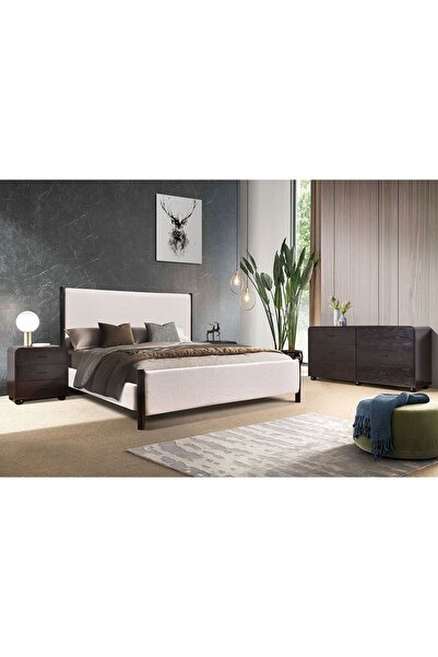 Danube Home Goleta 6-Drawer Dressing Cabinet - Dark Brown Solid Wood Chest of Drawers with 2-Year Warranty