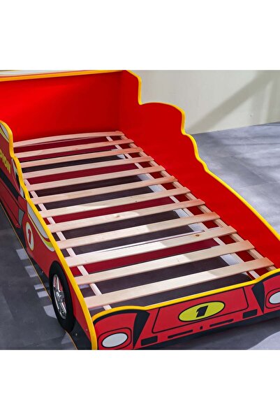 Danube Home Ranger Champion 90X190 Car Bed-Red L212xW97.5xH61cm