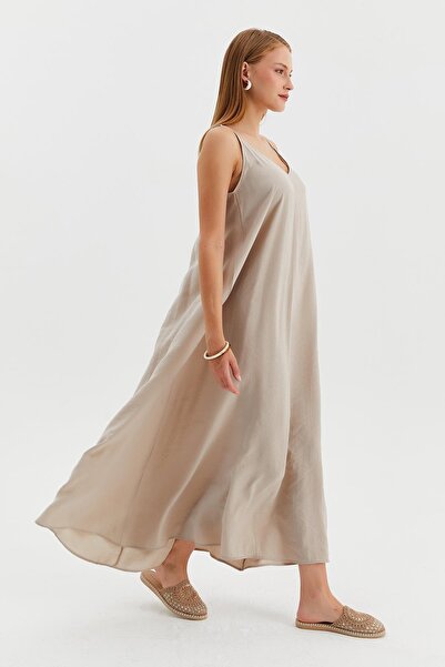 Nish&Chic Modal Dress with Straps