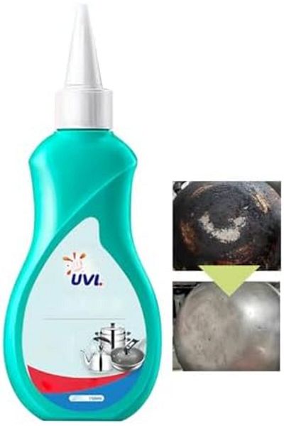 O2 Bottom Blackening Agent, Pot Clean Gel, Cookware Cleanser and Polish Green 150g