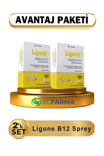 Rcfarma Ligone Methyl B12 Sprey 30 ml 2 Adet