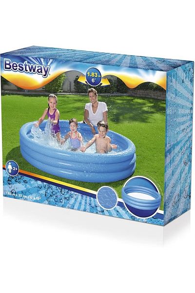 BESTWAY مسبح سبلاش آند بلاي ثلاثي الحلقات 183×33 سم