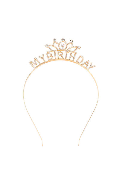 Choice طوق رأس ذهبي على شكل تاج عيد ميلاد للنساء والفتيات، مثالي لتزيين حفلات...